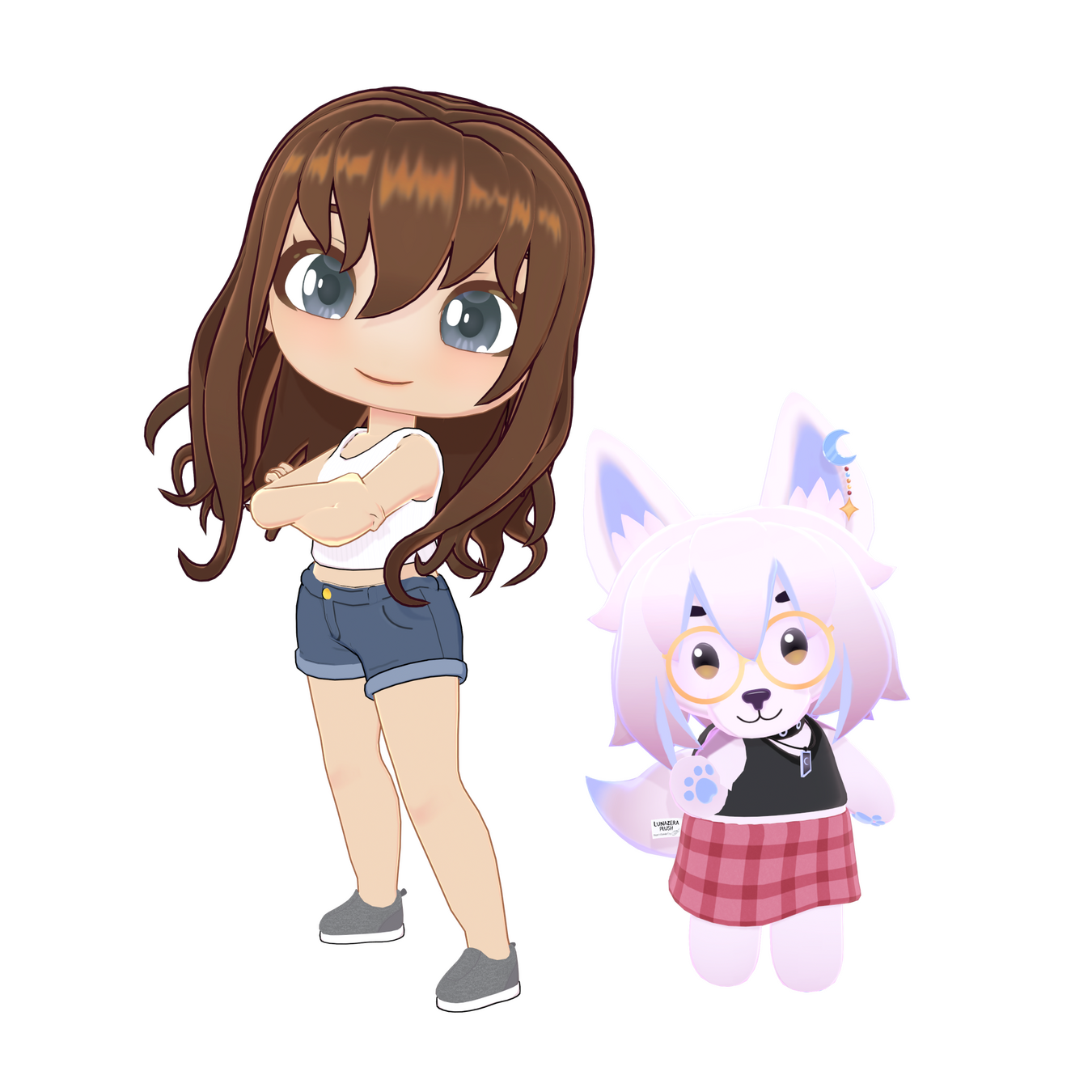Various 3D assets